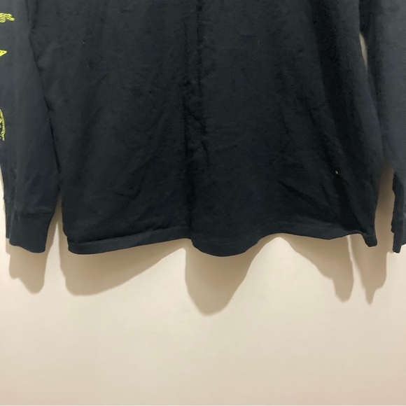 Champion Black Longsleeve Size XL Mens Oversized Fit - Picture 3 of 7
